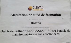 attestation Oracle de Belline